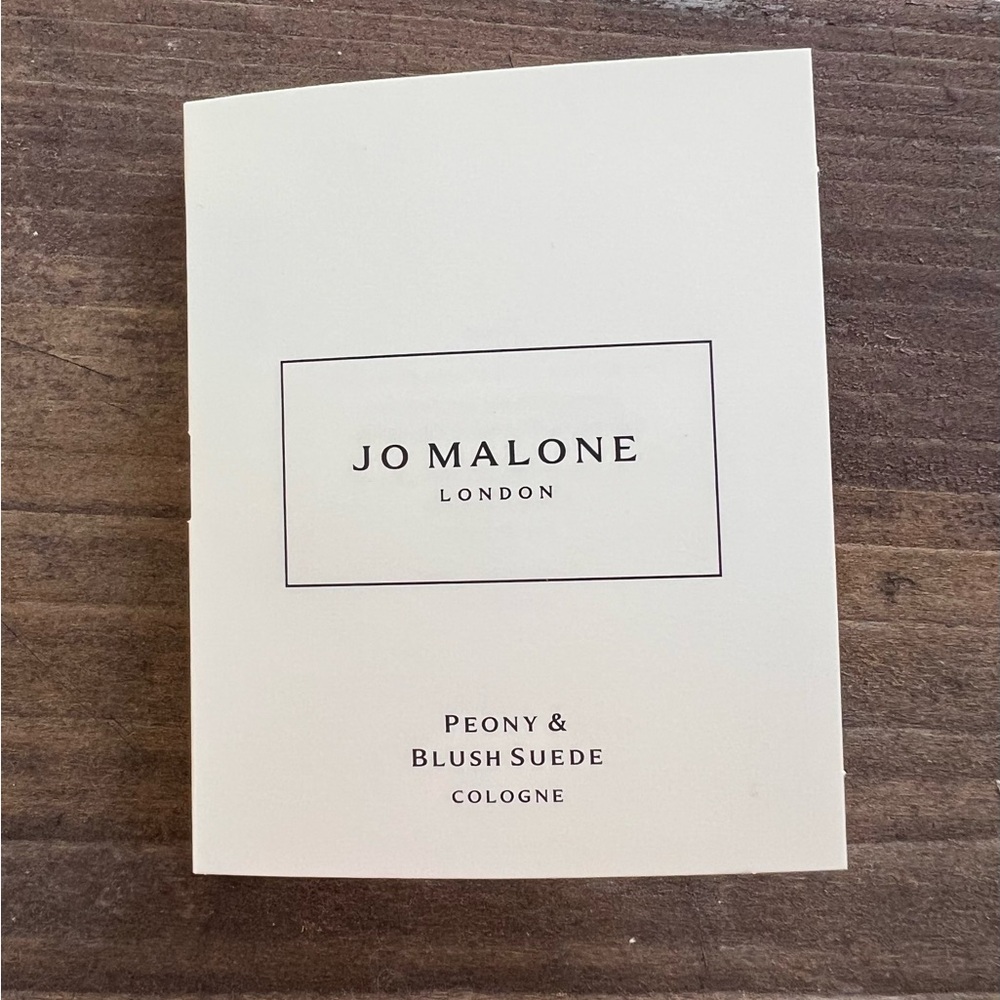Jo Malone cologne Peony & Blush Suede x 3